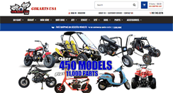 Desktop Screenshot of gokartsusa.com